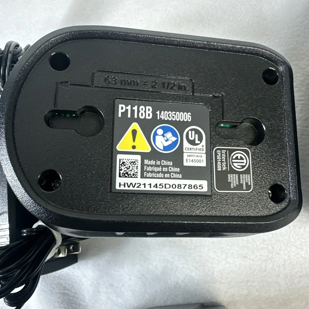 (3) Ryobi ONE+ P118B 18 Volt Lithium Ion Battery Charger's Tested Working Pair